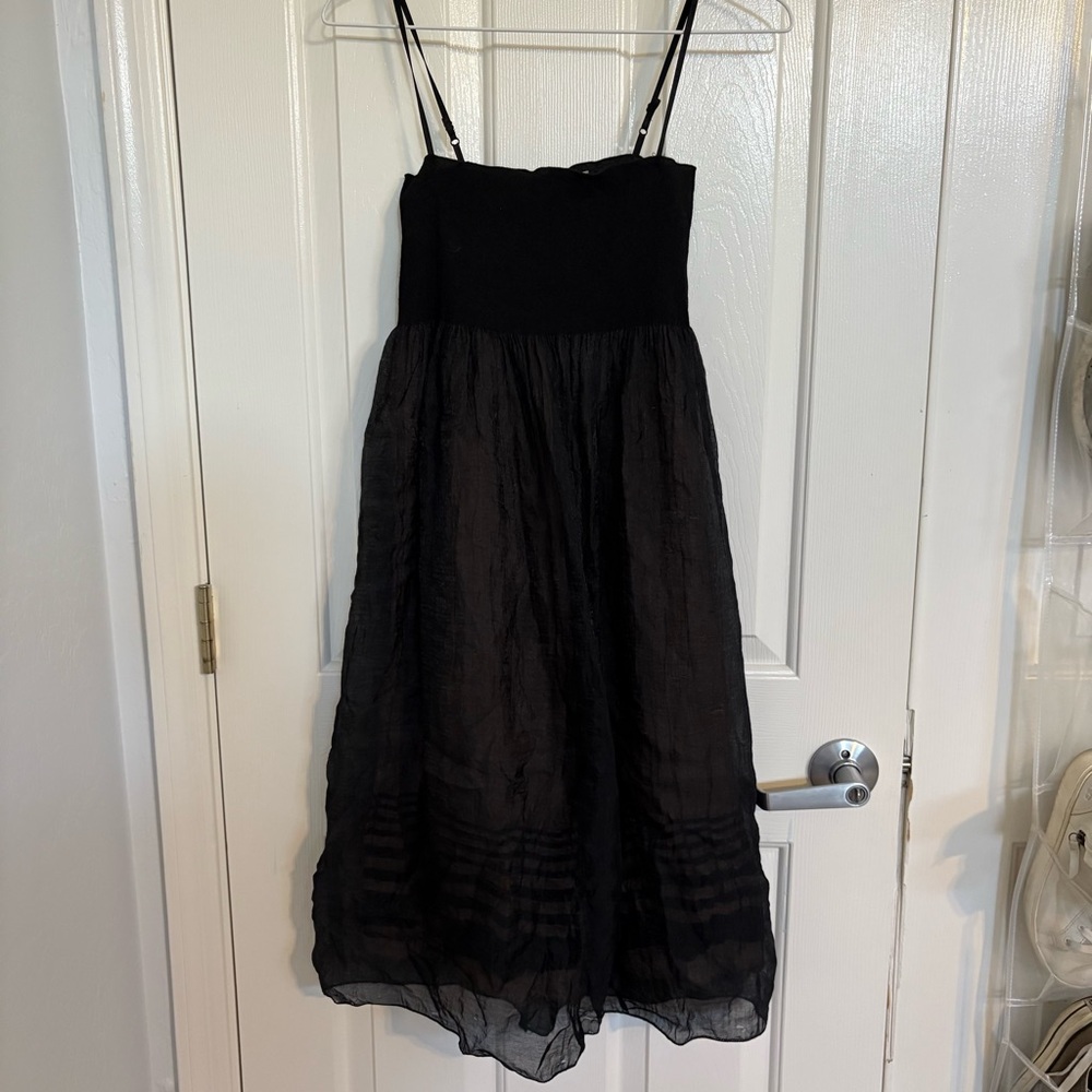 Black Strap Dress